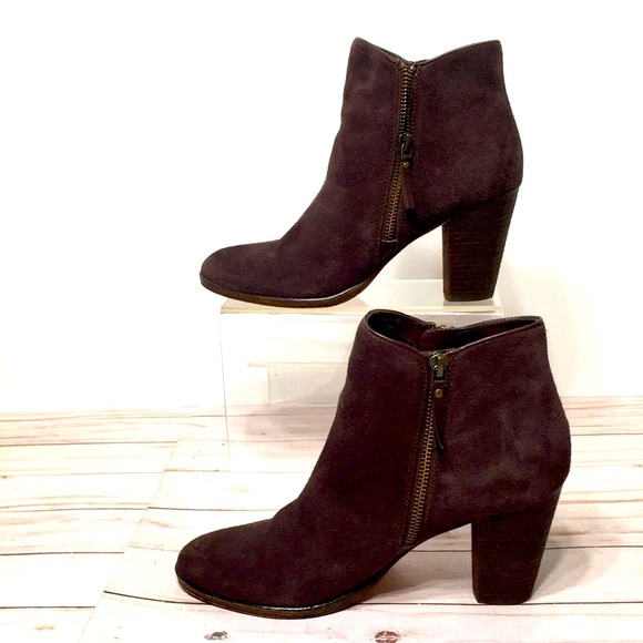 Ankle bootie Cole Haan Grand.OS brown size 8 genuine leather - Picture 3 of 9